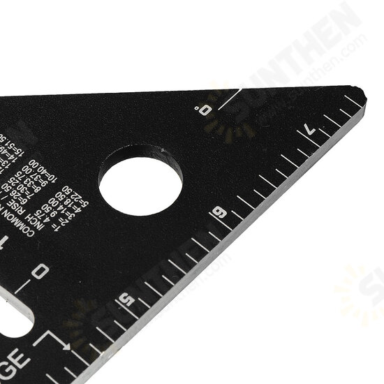 7 Inch Adjustable Extendable Multifunctional Triangle Ruler Carpenter Square with Base Precision Ruler Measurement Woodworking Tools 7 Inch Adjustable Extendable Multifunctional Triangle Ruler Carpenter Square with Base Precision Ruler Measurement Woodworking Tools