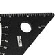 7 Inch Adjustable Extendable Multifunctional Triangle Ruler Carpenter Square with Base Precision Ruler Measurement Woodworking Tools 7 Inch Adjustable Extendable Multifunctional Triangle Ruler Carpenter Square with Base Precision Ruler Measurement Woodworking Tools