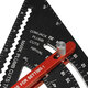 7 Inch Adjustable Extendable Multifunctional Triangle Ruler Carpenter Square with Base Precision Ruler Measurement Woodworking Tools 7 Inch Adjustable Extendable Multifunctional Triangle Ruler Carpenter Square with Base Precision Ruler Measurement Woodworking Tools