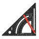 7 Inch Adjustable Extendable Multifunctional Triangle Ruler Carpenter Square with Base Precision Ruler Measurement Woodworking Tools 7 Inch Adjustable Extendable Multifunctional Triangle Ruler Carpenter Square with Base Precision Ruler Measurement Woodworking Tools
