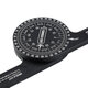 7-Inch Aluminum Protractor Angle Finder Miter Saw Protractor Featuring Precision Laser-Inside & Outside Miter for Carpenters, Plumbers and All 7-Inch Aluminum Protractor Angle Finder Miter Saw Protractor Featuring Precision Laser-Inside & Outside Miter for Carpenters, Plumbers and All