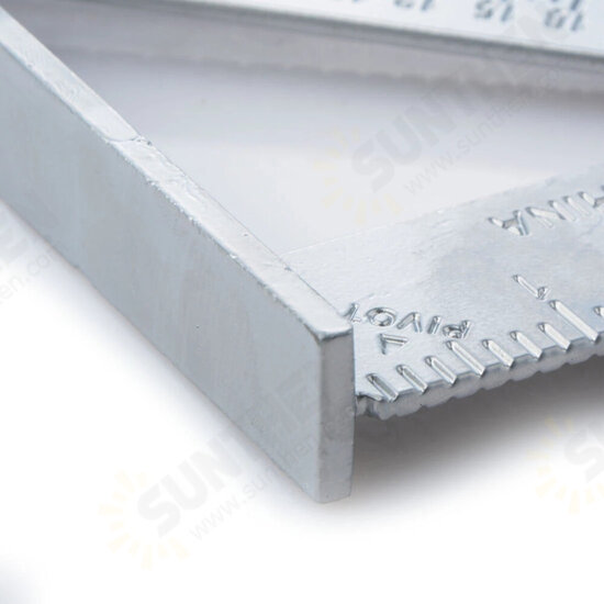 7 inch/12 inch Triangle Rule Protractor Aluminum Alloy for Woodworking Square Layout Gauge Measuring Tool Measuring Ruler 7 inch/12 inch Triangle Rule Protractor Aluminum Alloy for Woodworking Square Layout Gauge Measuring Tool Measuring Ruler