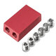 7/8Pcs Pocket Hole Jig Pocket Hole Screw Jig Dowel Drill Joinery Kit Woodworking Guides Tool 7/8Pcs Pocket Hole Jig Pocket Hole Screw Jig Dowel Drill Joinery Kit Woodworking Guides Tool