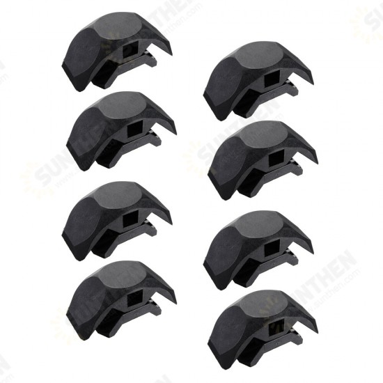8PCS Wood Clamp Panel Connectors Right Angle Clip Set for Creative DIY Furniture Closet Table Storage Shelf Hard Plastic Material Fit for Wood Board 8PCS Wood Clamp Panel Connectors Right Angle Clip Set for Creative DIY Furniture Closet Table Storage Shelf Hard Plastic Material Fit for Wood Board