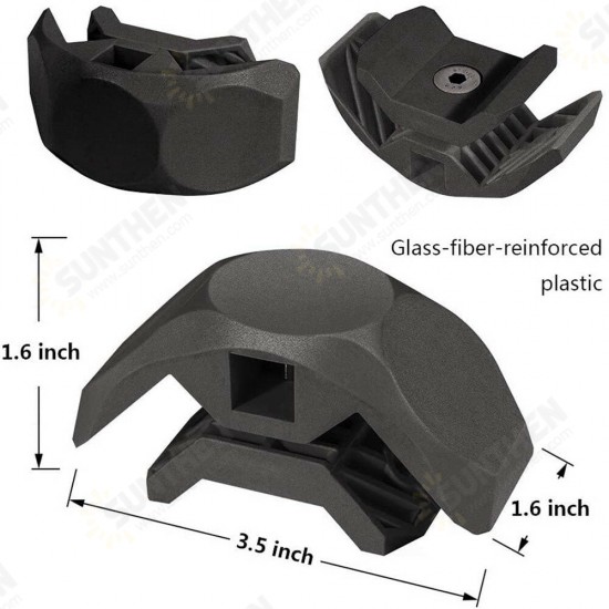 8PCS Wood Clamp Panel Connectors Right Angle Clip Set for Creative DIY Furniture Closet Table Storage Shelf Hard Plastic Material Fit for Wood Board 8PCS Wood Clamp Panel Connectors Right Angle Clip Set for Creative DIY Furniture Closet Table Storage Shelf Hard Plastic Material Fit for Wood Board