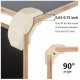 8PCS Wood Clamp Panel Connectors Right Angle Clip Set for Creative DIY Furniture Closet Table Storage Shelf Hard Plastic Material Fit for Wood Board 8PCS Wood Clamp Panel Connectors Right Angle Clip Set for Creative DIY Furniture Closet Table Storage Shelf Hard Plastic Material Fit for Wood Board
