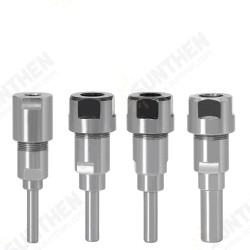8mm 12mm 1/2 Inch Shank Router Bit Extension Rod Collet Engraving Machine Extension Milling Cutter Woodworking Tool