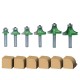 8mm Corner Round Over Router Bit with Bearing for Wood Woodworking Tool Tungsten Carbide Milling Cutter 8mm Corner Round Over Router Bit with Bearing for Wood Woodworking Tool Tungsten Carbide Milling Cutter