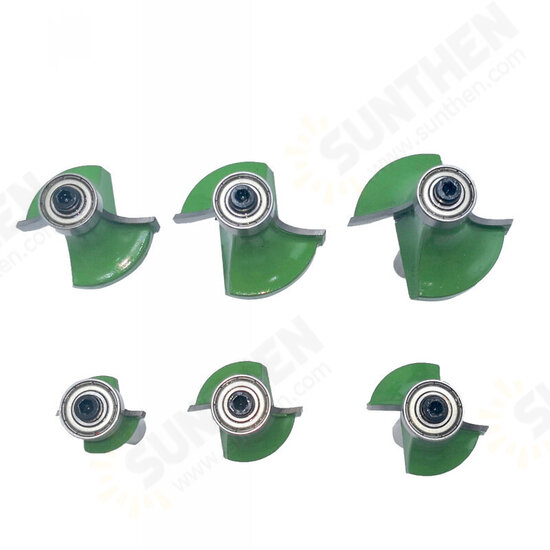 8mm Corner Round Over Router Bit with Bearing for Wood Woodworking Tool Tungsten Carbide Milling Cutter 8mm Corner Round Over Router Bit with Bearing for Wood Woodworking Tool Tungsten Carbide Milling Cutter