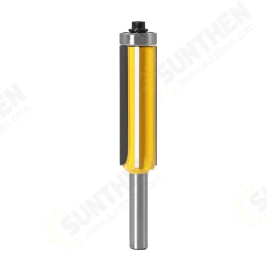 8mm Flush Trim bit Z4 Pattern Router Bit Top & Bottom Bearing Bits Milling Cutter For Wood Woodworking Cutters 8mm Flush Trim bit Z4 Pattern Router Bit Top & Bottom Bearing Bits Milling Cutter For Wood Woodworking Cutters