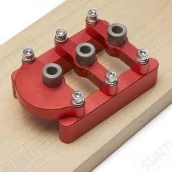 8mm Self Centering Doweling Jig Set Aluminum Alloy Hole Punch Locator Dowel Jig Drill Guide Center Line Scribing Woodworking Tool 8mm Self Centering Doweling Jig Set Aluminum Alloy Hole Punch Locator Dowel Jig Drill Guide Center Line Scribing Woodworking Tool