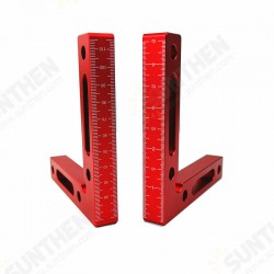 90 Degree Aluminium Alloy Positioning Squares Right Angle Ruler Woodworking Ruler 90 Degree Aluminium Alloy Positioning Squares Right Angle Ruler Woodworking Ruler