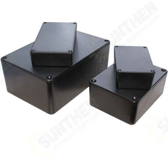 ABS Black Plastic Electronics Project Box Enclosure Hobby Case With Screws ABS Black Plastic Electronics Project Box Enclosure Hobby Case With Screws
