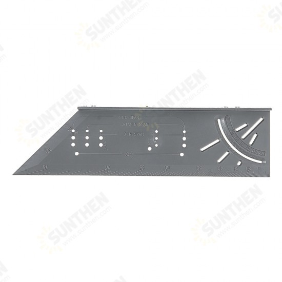 ABS Plastic Woodworking 0-170mm T Ruler 45 90 Degree Angle Ruler Multifunctional Marking Protractor Gauge Measuring Tools ABS Plastic Woodworking 0-170mm T Ruler 45 90 Degree Angle Ruler Multifunctional Marking Protractor Gauge Measuring Tools
