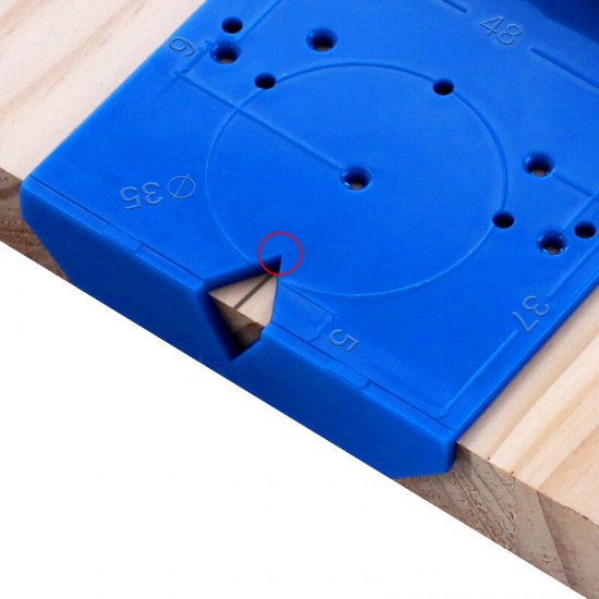 Abs Hinge Jig Drilling Guide Hing Installation Hole Door Cabinet Hinge Hole Locator Woodworking Accessories
