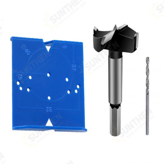 Abs Hinge Jig Drilling Guide Hing Installation Hole Door Cabinet Hinge Hole Locator Woodworking Accessories