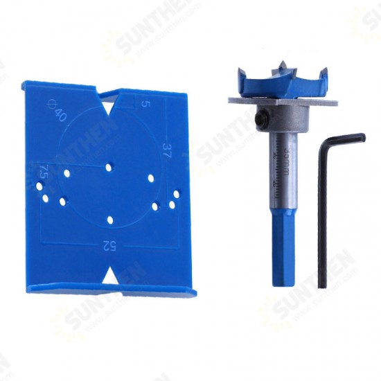 Abs Hinge Jig Drilling Guide Hing Installation Hole Door Cabinet Hinge Hole Locator Woodworking Accessories