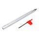 Adjustable Wood Turning Tool 35 Degree R with Wood Carbide Insert Cutter Square Shank Woodworking Tool Adjustable Wood Turning Tool 35 Degree R with Wood Carbide Insert Cutter Square Shank Woodworking Tool