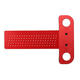 Aluminium Alloy T-100 Hole Positioning Metric Measuring Ruler 100mm Woodworking T-Squares Marking Ruler For Carpenter Aluminium Alloy T-100 Hole Positioning Metric Measuring Ruler 100mm Woodworking T-Squares Marking Ruler For Carpenter