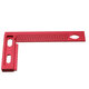 Aluminum Alloy 200mm Woodworking Square Hole Positioning Metric Measuring Ruler Carpenter Scriber Aluminum Alloy 200mm Woodworking Square Hole Positioning Metric Measuring Ruler Carpenter Scriber