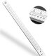 Aluminum Alloy 45 Degree Metric and Imperial Triangle Ruler Multifunctional Foldable Wood Angle Ruler For Woodworking Aluminum Alloy 45 Degree Metric and Imperial Triangle Ruler Multifunctional Foldable Wood Angle Ruler For Woodworking