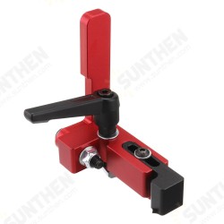 Aluminum Alloy 75 Type T Track Miter Track Stop Woodworking Table Fence Stop