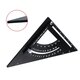Aluminum Alloy Angle Ruler Measuring Tool Thicken Measuring Ruler Miter Carpenter Square for Woodworking Aluminum Alloy Angle Ruler Measuring Tool Thicken Measuring Ruler Miter Carpenter Square for Woodworking