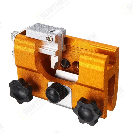 Aluminum Alloy Chainsaw Chain Sharpening Jig Hand-operated Chain Sharpener Portable Household Chain Sharpener