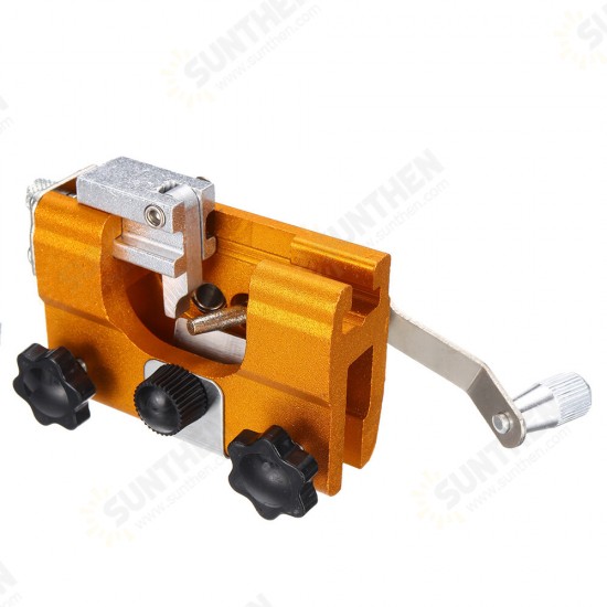 Aluminum Alloy Chainsaw Chain Sharpening Jig Hand-operated Chain Sharpener Portable Household Chain Sharpener