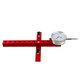 Aluminum Alloy Dial indicator Gauge Table Saws Metric or Imperial For Aligning and Calibrating Machinery Dial indicator Aluminum Alloy Dial indicator Gauge Table Saws Metric or Imperial For Aligning and Calibrating Machinery Dial indicator