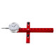 Aluminum Alloy Dial indicator Gauge Table Saws Metric or Imperial For Aligning and Calibrating Machinery Dial indicator Aluminum Alloy Dial indicator Gauge Table Saws Metric or Imperial For Aligning and Calibrating Machinery Dial indicator