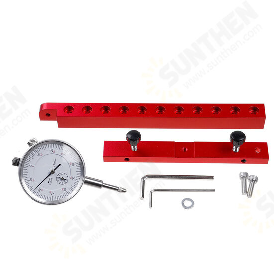 Aluminum Alloy Dial indicator Gauge Table Saws Metric or Imperial For Aligning and Calibrating Machinery Dial indicator Aluminum Alloy Dial indicator Gauge Table Saws Metric or Imperial For Aligning and Calibrating Machinery Dial indicator