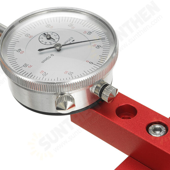 Aluminum Alloy Dial indicator Gauge Table Saws Metric or Imperial For Aligning and Calibrating Machinery Dial indicator Aluminum Alloy Dial indicator Gauge Table Saws Metric or Imperial For Aligning and Calibrating Machinery Dial indicator
