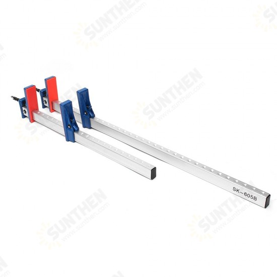 Aluminum Alloy F Clip Fast Carpentry Fixture Horizontal Vertical Fixed Pressure Plate Clamp Fixing Carpentry Tool Aluminum Alloy F Clip Fast Carpentry Fixture Horizontal Vertical Fixed Pressure Plate Clamp Fixing Carpentry Tool