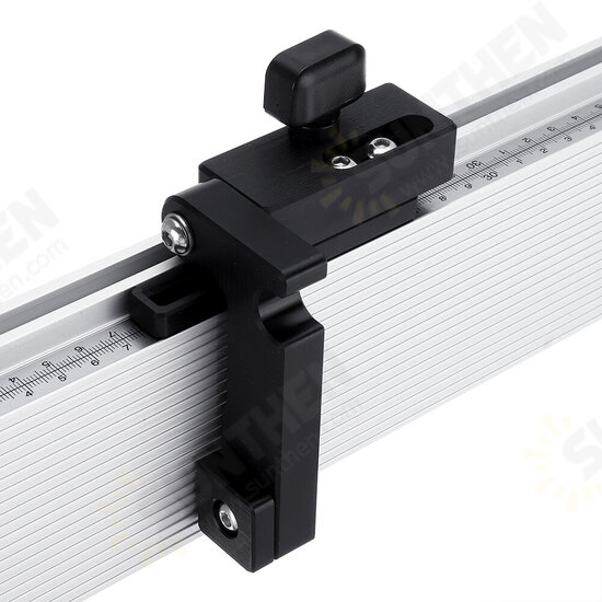 Aluminum Alloy Table Saw Miter Gauge Fence with Track Stop for Miter Gauge Table Saw Router Table Jig Saw Woodworking Tool Aluminum Alloy Table Saw Miter Gauge Fence with Track Stop for Miter Gauge Table Saw Router Table Jig Saw Woodworking Tool