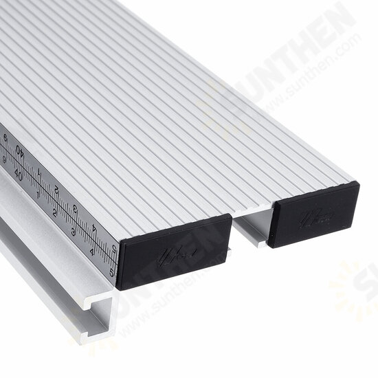 Aluminum Alloy Table Saw Miter Gauge Fence with Track Stop for Miter Gauge Table Saw Router Table Jig Saw Woodworking Tool Aluminum Alloy Table Saw Miter Gauge Fence with Track Stop for Miter Gauge Table Saw Router Table Jig Saw Woodworking Tool