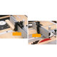 Aluminum Alloy Table Saw Miter Gauge Fence with Track Stop for Miter Gauge Table Saw Router Table Jig Saw Woodworking Tool Aluminum Alloy Table Saw Miter Gauge Fence with Track Stop for Miter Gauge Table Saw Router Table Jig Saw Woodworking Tool