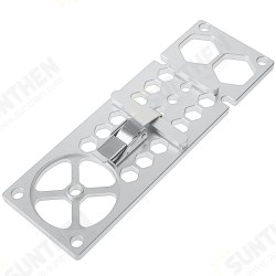 Aluminum Alloy Woodworking 260mm R/A Guide Rail Electric Circular Saw Track Engraving Machine Open Board Auxiliary Rail for Festo/Triton Rail