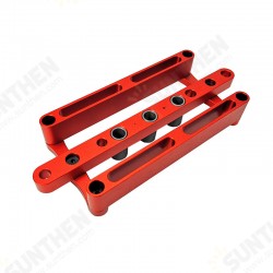 Aluminum Alloy Woodworking Dowel Jig Pocket Hole Jig Drilling Wood Dowel Punch Locator Aluminum Alloy Woodworking Dowel Jig Pocket Hole Jig Drilling Wood Dowel Punch Locator