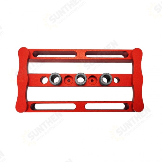 Aluminum Alloy Woodworking Dowel Jig Pocket Hole Jig Drilling Wood Dowel Punch Locator Aluminum Alloy Woodworking Dowel Jig Pocket Hole Jig Drilling Wood Dowel Punch Locator