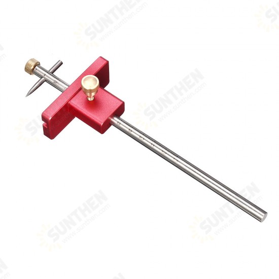 Aluminum Alloy Woodworking Linear Scriber Tool DIY Scribe Tool Pin Line Drawing Marking Tool Aluminum Alloy Woodworking Linear Scriber Tool DIY Scribe Tool Pin Line Drawing Marking Tool