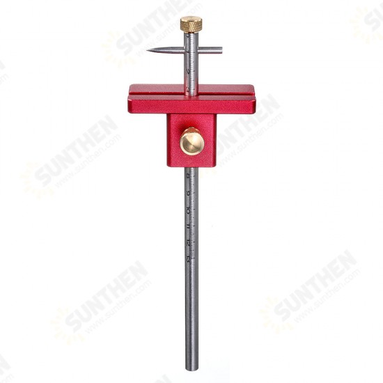 Aluminum Alloy Woodworking Linear Scriber Tool DIY Scribe Tool Pin Line Drawing Marking Tool Aluminum Alloy Woodworking Linear Scriber Tool DIY Scribe Tool Pin Line Drawing Marking Tool