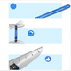 Aluminum Stair Ruler Multifunctional Folding Ruler Household Tool Stair Tread Gauge Aluminum Stair Ruler Multifunctional Folding Ruler Household Tool Stair Tread Gauge