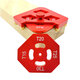 Arc / T Corner Radius Quick Jig Router Trimming Corner Gauge Aluminum Alloy Angle Locator Template Woodworking Tools Kit Arc / T Corner Radius Quick Jig Router Trimming Corner Gauge Aluminum Alloy Angle Locator Template Woodworking Tools Kit
