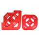 Arc / T Corner Radius Quick Jig Router Trimming Corner Gauge Aluminum Alloy Angle Locator Template Woodworking Tools Kit Arc / T Corner Radius Quick Jig Router Trimming Corner Gauge Aluminum Alloy Angle Locator Template Woodworking Tools Kit