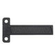 Black Aluminium Alloy T-160 Hole Positioning Measuring Ruler 160mm Metric T Ruler Woodworking Precision Crossed Marking Scriber Black Aluminium Alloy T-160 Hole Positioning Measuring Ruler 160mm Metric T Ruler Woodworking Precision Crossed Marking Scriber