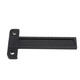 Black Aluminium Alloy T-160 Hole Positioning Measuring Ruler 160mm Metric T Ruler Woodworking Precision Crossed Marking Scriber Black Aluminium Alloy T-160 Hole Positioning Measuring Ruler 160mm Metric T Ruler Woodworking Precision Crossed Marking Scriber