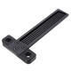 Black Aluminium Alloy T-160 Hole Positioning Measuring Ruler 160mm Metric T Ruler Woodworking Precision Crossed Marking Scriber Black Aluminium Alloy T-160 Hole Positioning Measuring Ruler 160mm Metric T Ruler Woodworking Precision Crossed Marking Scriber
