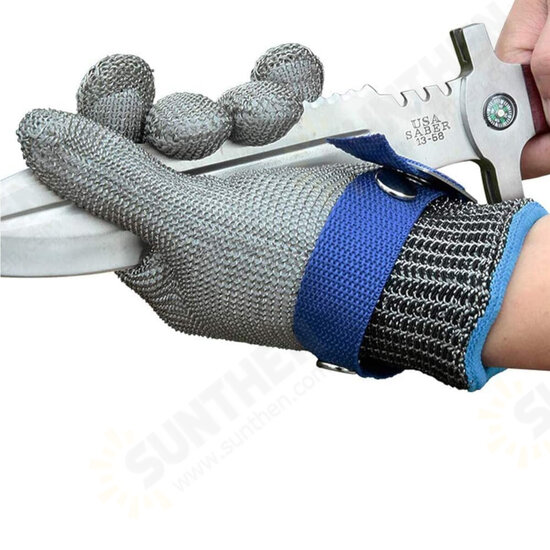 Cut-proof Resistant Gloves Stainless Steel Wire Mesh Gloves for Carpentry Butcher Tailor Operation Gloves Anti Cutting Cut-proof Resistant Gloves Stainless Steel Wire Mesh Gloves for Carpentry Butcher Tailor Operation Gloves Anti Cutting