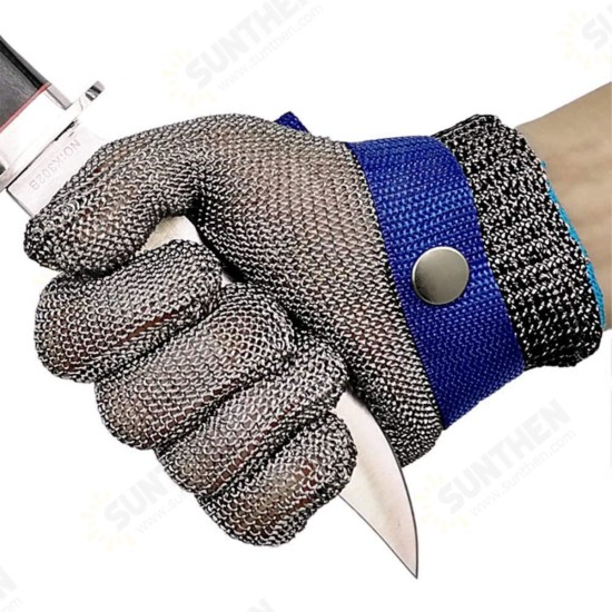 Cut-proof Resistant Gloves Stainless Steel Wire Mesh Gloves for Carpentry Butcher Tailor Operation Gloves Anti Cutting Cut-proof Resistant Gloves Stainless Steel Wire Mesh Gloves for Carpentry Butcher Tailor Operation Gloves Anti Cutting